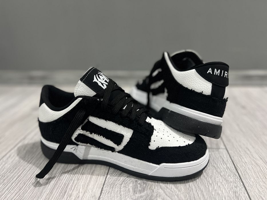 Amiri Skeleton - White and Black 40-45