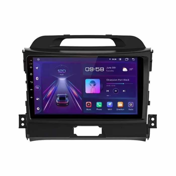 Navigatie Android KIA Sportage 3 Carplay Android Auto + Camera Spate