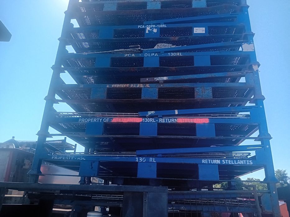 Box paleti reglabile