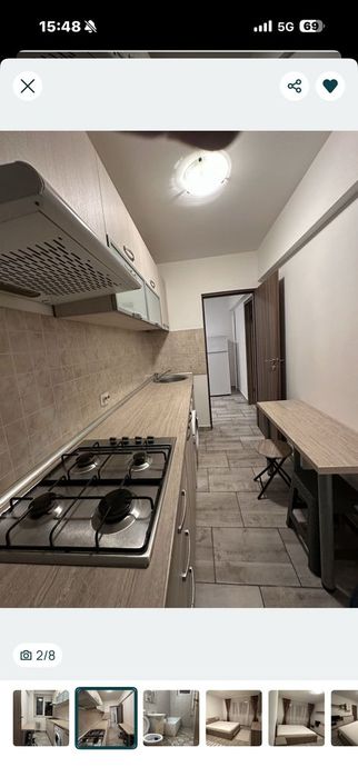 Garsonieră mobilată de închiriat în Titan