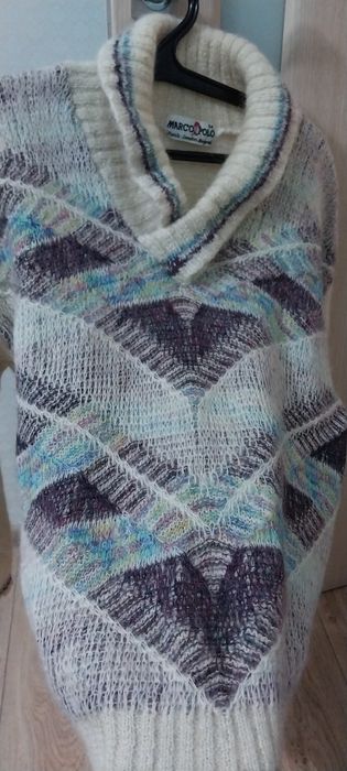 Пуловер свитер Марко поло шерсть мериноса