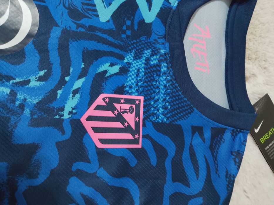 Tricou Fotbal Copii Atletico Madrid #7 Griezmann