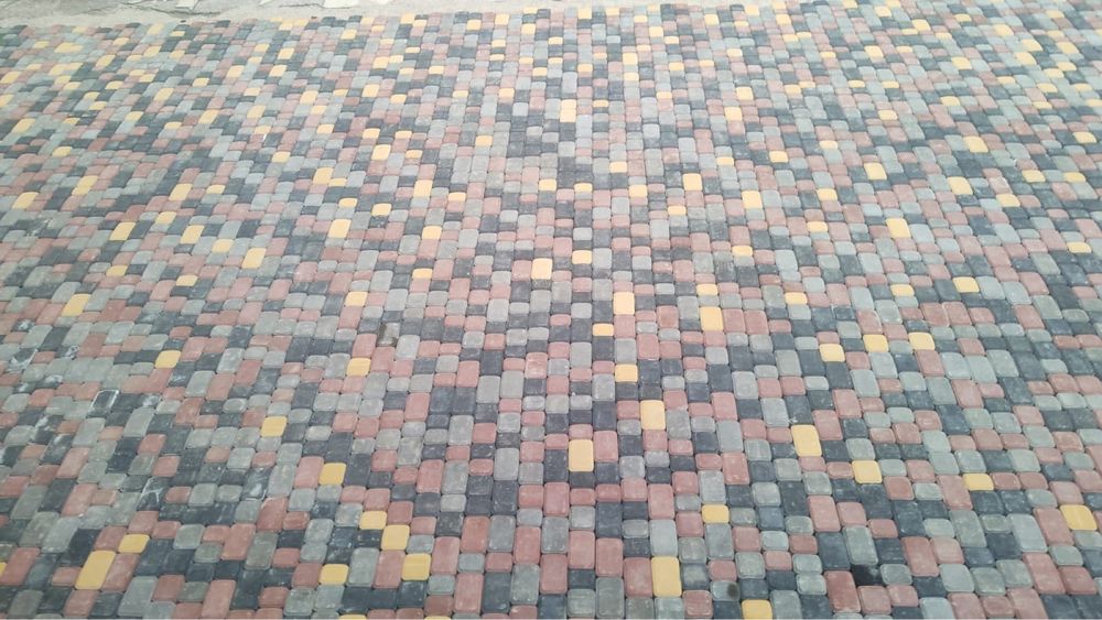 Укладка брусчатки