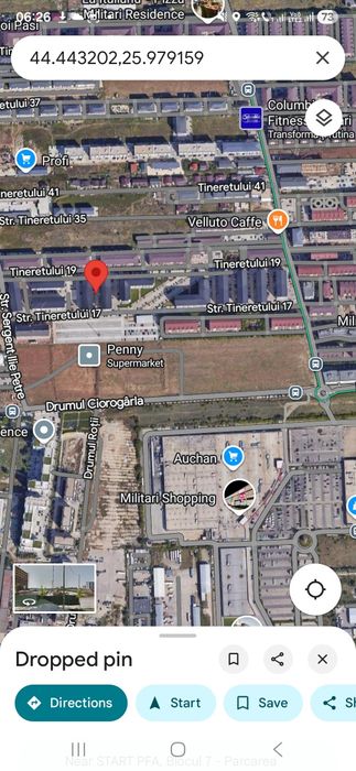 Garsoniera Avangarde Militari cu loc parcare