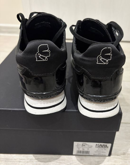 Кожени спортни обувки Karl Lagerfeld
