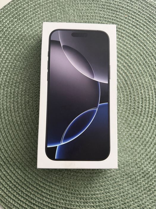 Iphone 16 pro max, 256 gb, negru, sigilat!
