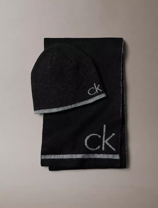 Шарф и шапка Подарочный Набор Calvin Klein