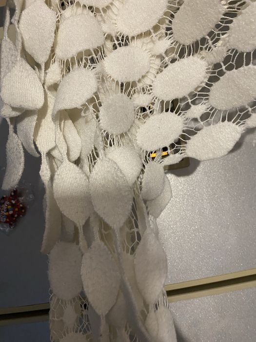 Sal / fular cu franjuri lungi