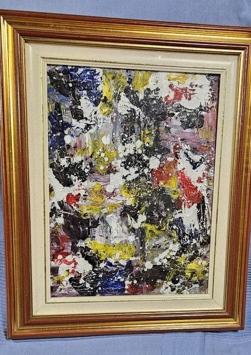 Tablouri pictate, lucrate manual