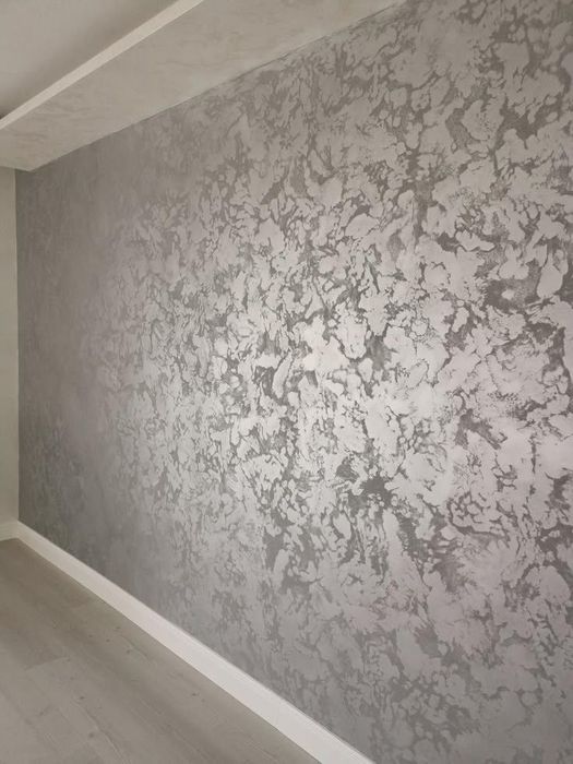 Aplic vopsea decorativa pensulata stucco piatra sparta efect zen