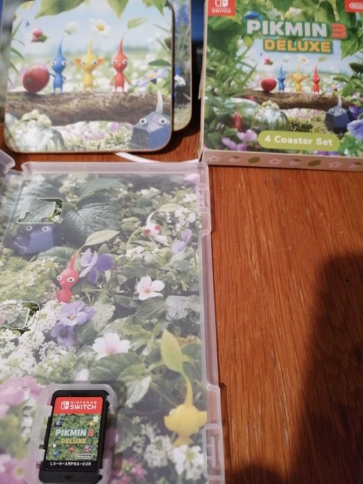 Pikmin 1+2, 3 Deluxe, 4 (jocuri Nintendo Switch) + collectables