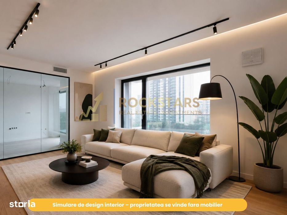 Studio Dublu | 2 camere | Nusco City Park | Etaj 5 | TVA deductibil — fotografia 1