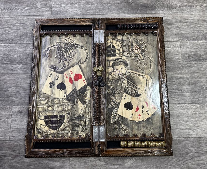 Нарды ручной работы