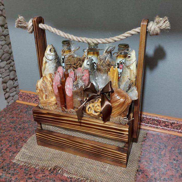 Букеты боксы для мужчин