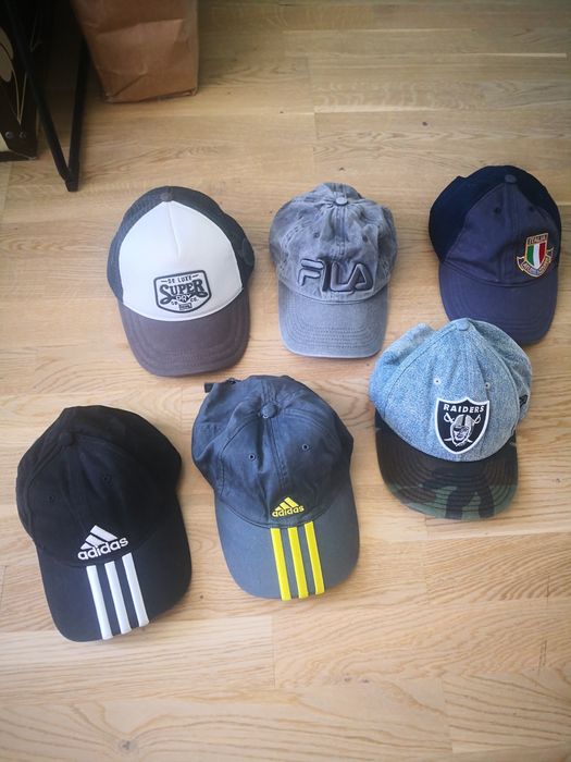 Шапки Adidas, Puma, Reebok, Superdry