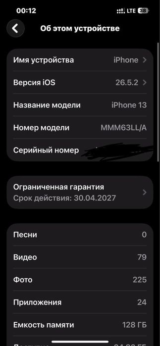 Iphone 13 128 gb