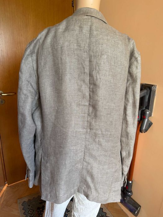 Мъжко ленено сако Massimo Dutti, размер 54