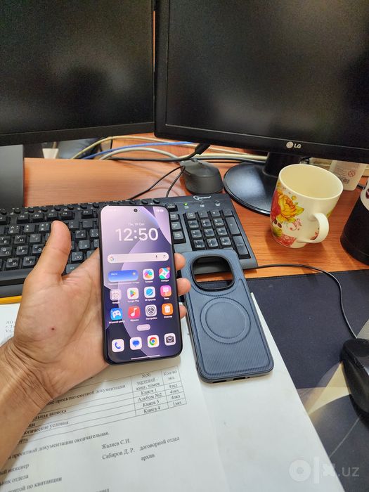 Redmi note 15pro +5G 24/512gb ideal ochilmagan usta kurmagan aybi yuq