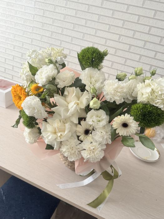 Цветы букеты свежие