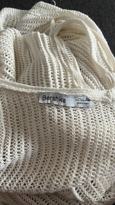 Cardigan maxi tricotat de vara - Beach cover-up