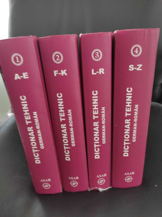 Dicționar tehnic german român