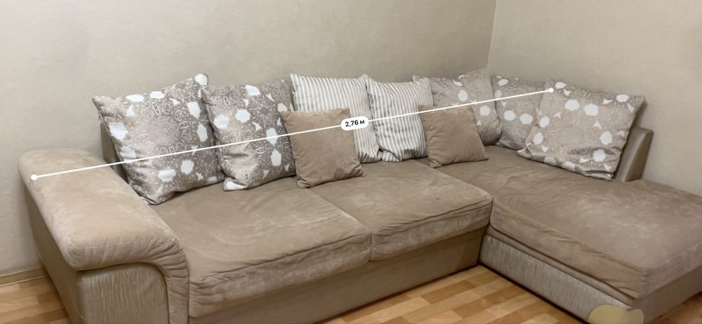 Продам угловой диван раскладнойб/у