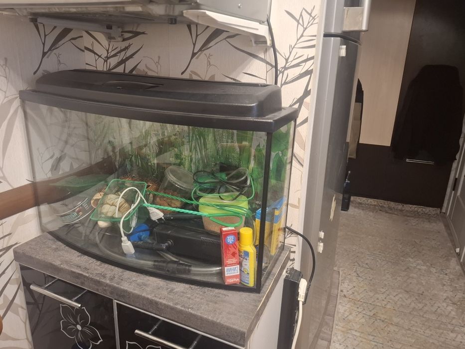 Продам аквариум на 45л.