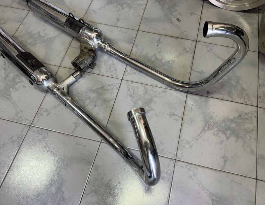 Оригинални OEM гърнета / ауспуси за Kawasaki W800 / генерация