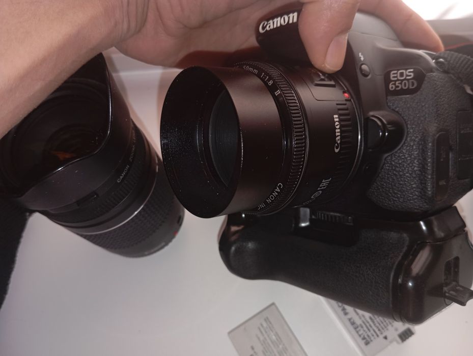 Canon 650D в комплекте