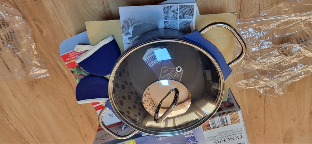 Тенджери професионални с тегло ново покритие