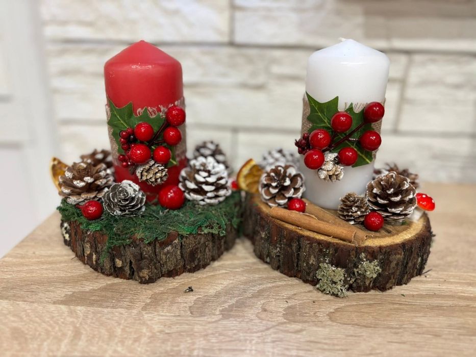 Коледни свещници