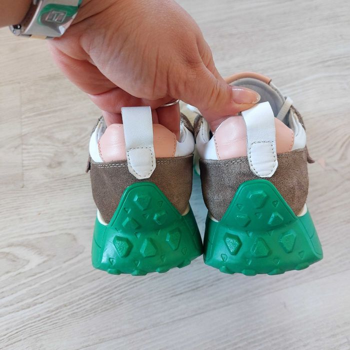 Дамски сникърси от естествена кожа