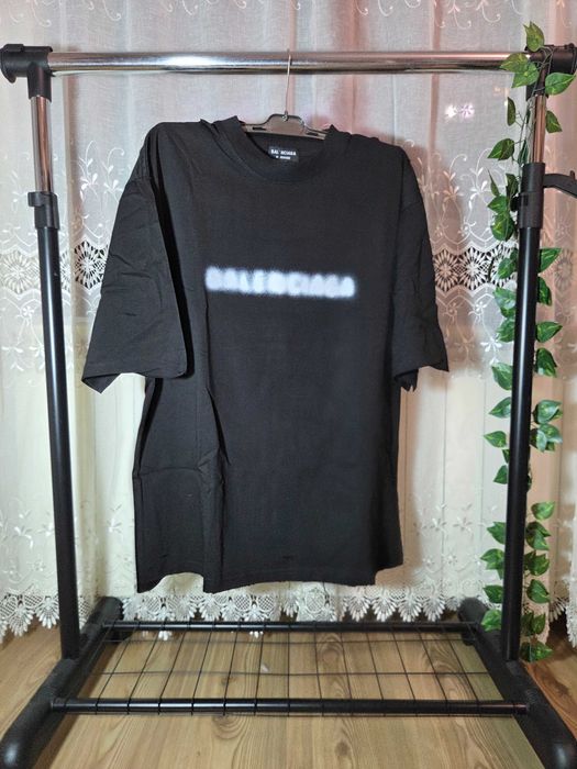 Tricou negru oversized marimea M