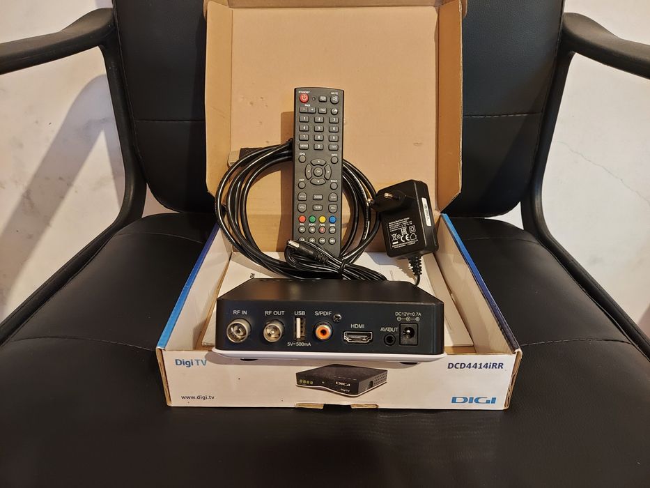 Receptor cablu Digi rcs/rds hd decodor receiver tv