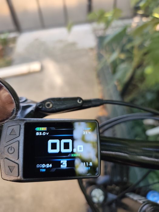 Bicicleta electrica  custom baterie smart autonomie reala 100km
