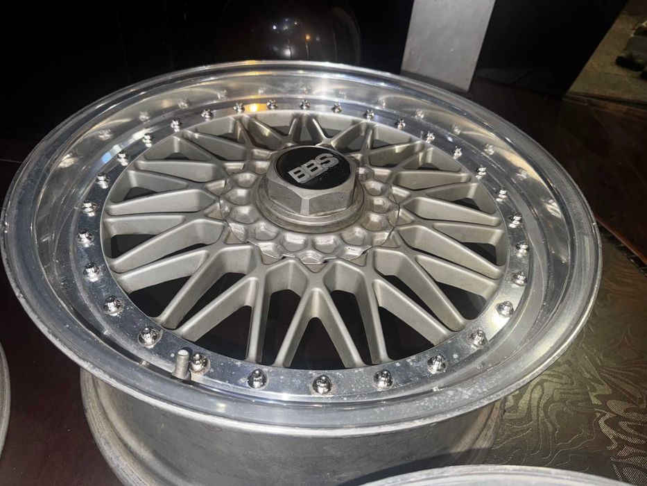 18-инчови джанти BBS, спортен пакет, полирани и в добро състояние. 5x120