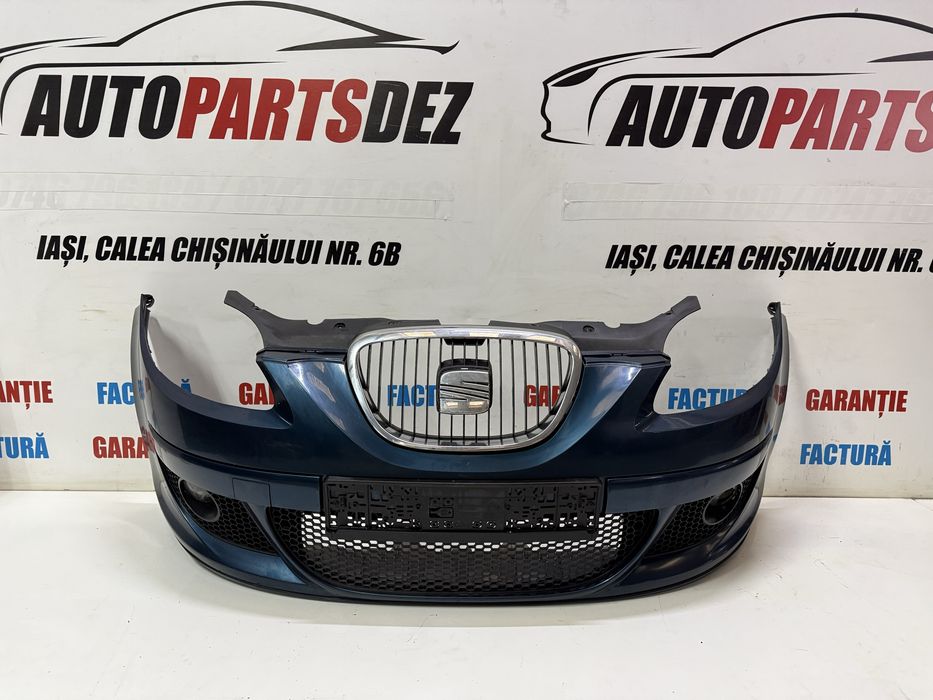 Bara spoiler grila semn cromata fata Seat Altea / XL  albastru LS5Y