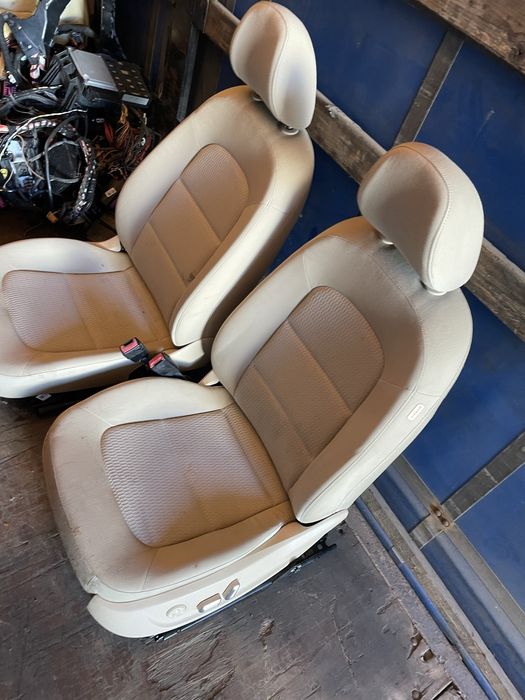 Interior europa Audi A4 A5 b8 scaune fata bancheta panouri bej crem