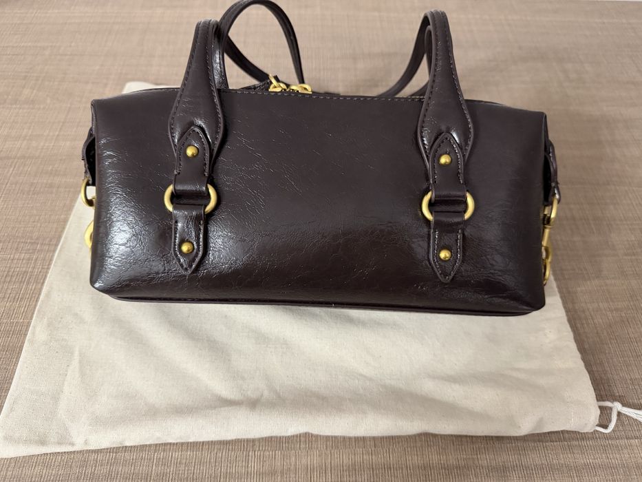 Дамска кожена чанта Zara