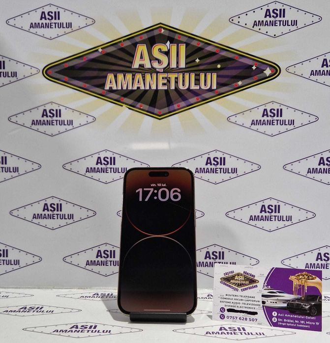 Asii Amanetului - iPhone 14 Pro 128gb, 83% baterie