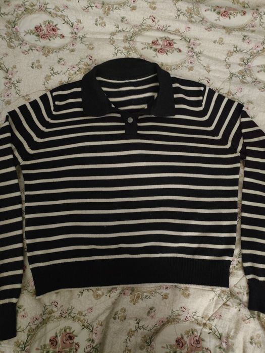 кофта с воротником