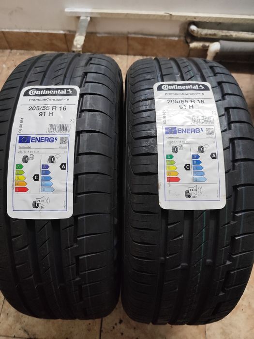 2 anvelope vara Continental 205-55-16 noi