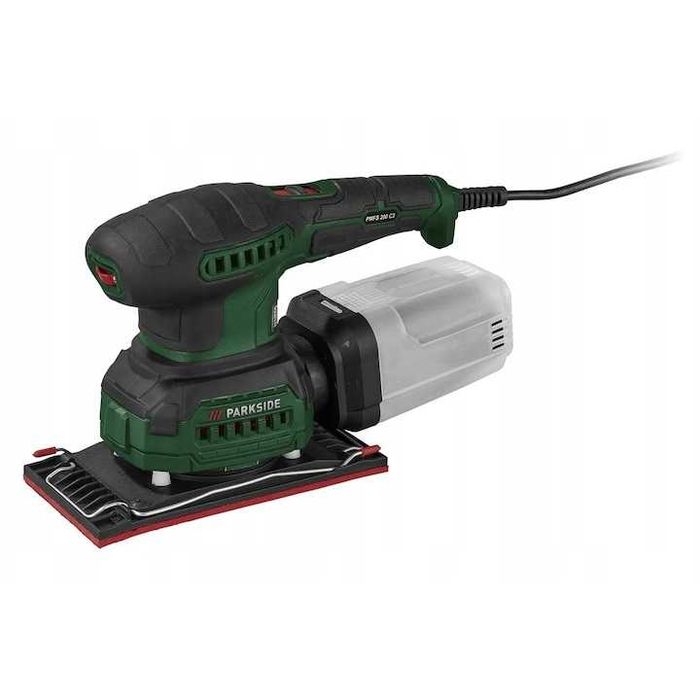 Parkside 3в1 Ексцентричен, Орбитален, Триъгълен Шлайф за шкурене