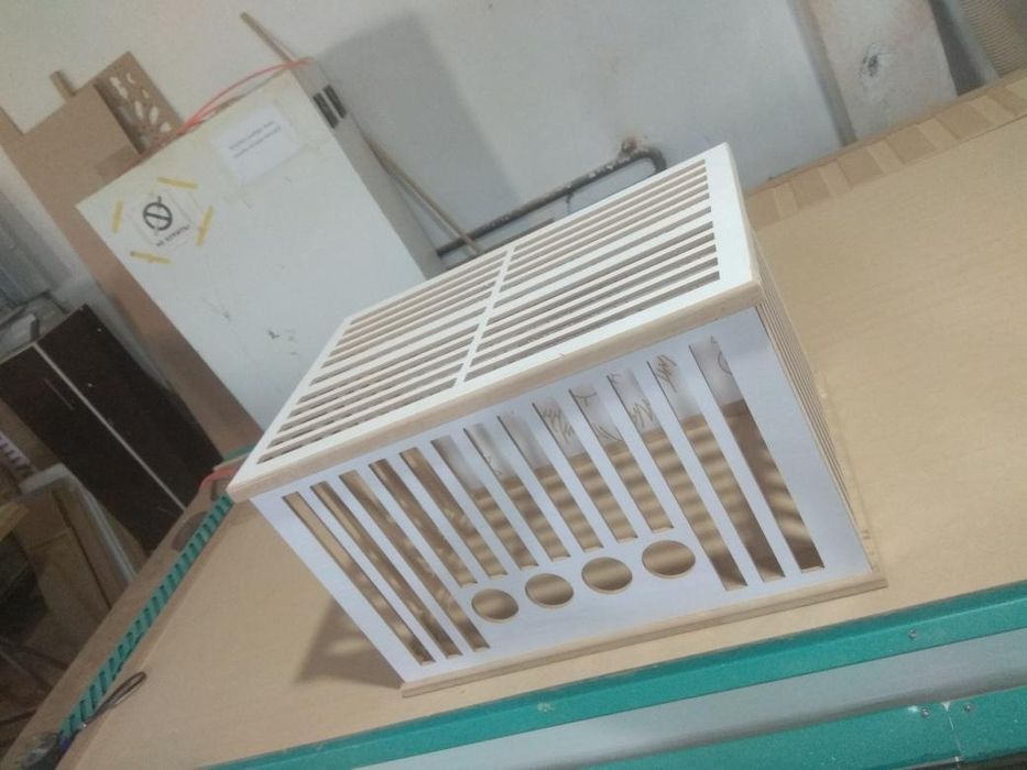 Kaklik qafas  mdf material kraska turetski