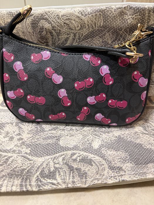 Geanta Coach print cirese de dama