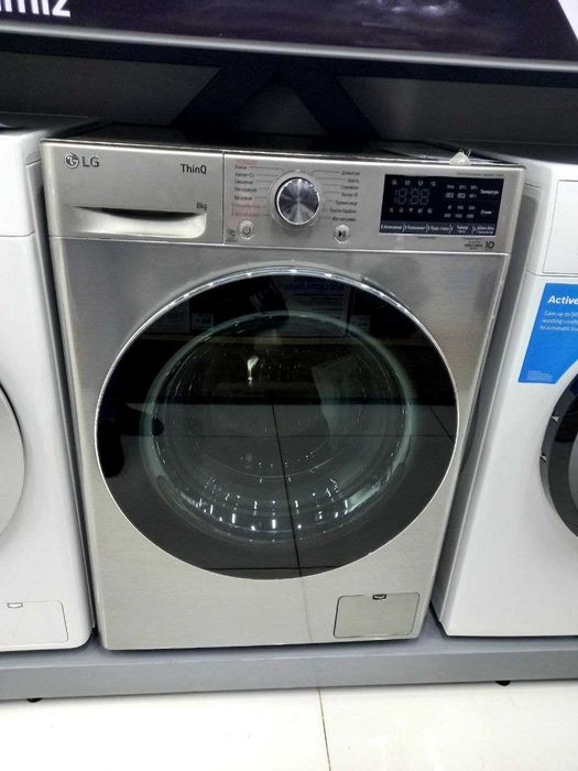 Стиральная машина LG 8 кг F2V5PS2S AI DD Inverter Steam ThinQ