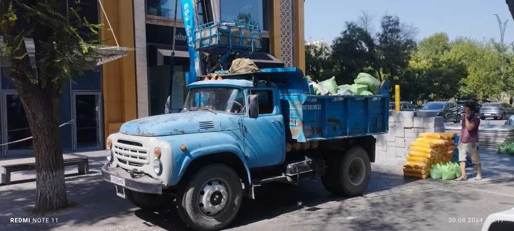 Вывоз строительного мусора  по Ташкенту