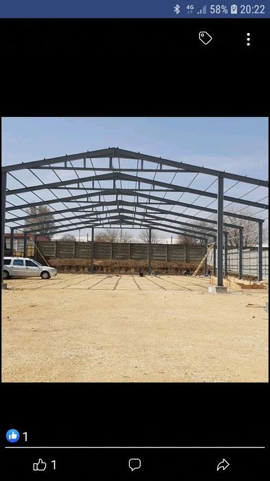 Vand hala metalica 12X40 metri