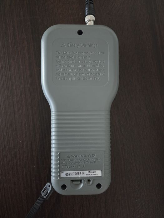Reflectometru Megger TDR900 - Tester Lungime Cablu și Localizator Defecte