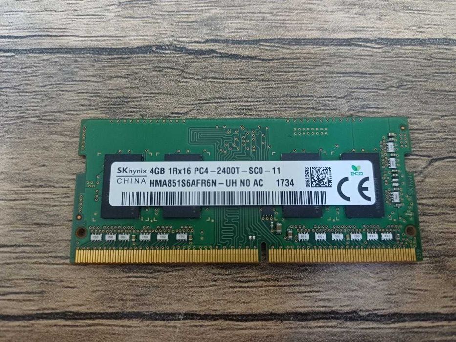 Продам ОЗУ для ноутбука DDR4 16GB, 4 Gb (2400).